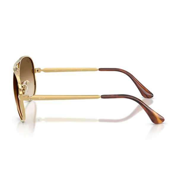 Kính Mát Unisex Rayban Sunglasses 0RB3925 001/5162 Màu Nâu/Gold