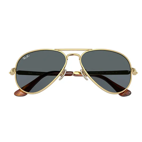 Kính Mát Unisex Rayban Sunglasses 0RB3925 001/R562 Màu Xanh/Gold