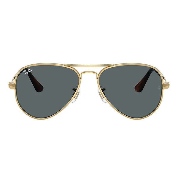 Kính Mát Unisex Rayban Sunglasses 0RB3925 001/R562 Màu Xanh/Gold