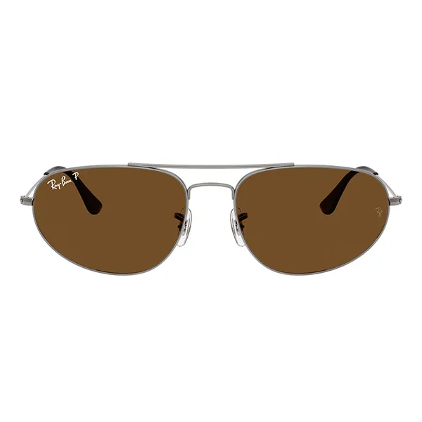 Kính Mát Unisex Rayban Sunglasses 0RB3945 004/5762 Màu Nâu/Bạc
