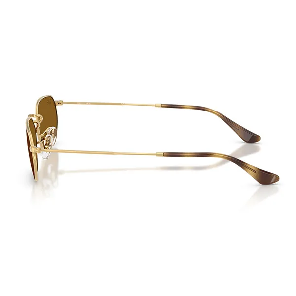 Kính Mát Unisex Rayban Sunglasses 0RB3947 001/3357 Màu Nâu/Gold