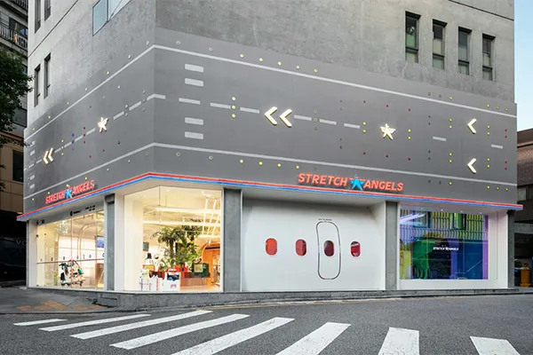 Mũ Stretch Angels Bucket Hat A-22S-SWHT90421-CRS Màu Kem