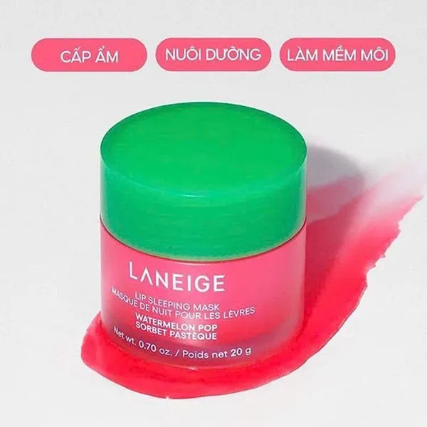 Mặt Nạ Ngủ Môi Laneige Lip Sleeping Mask Watermelon Pop 20g