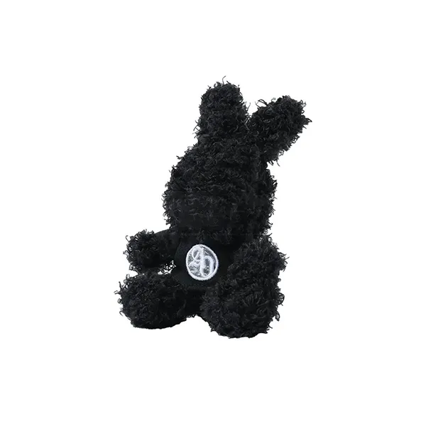 Móc Khóa Acmé De La Vie Fuzzy Rabbit Doll Key Ring Black ADLV-24SS-ACKYFR-BLK Màu Đen