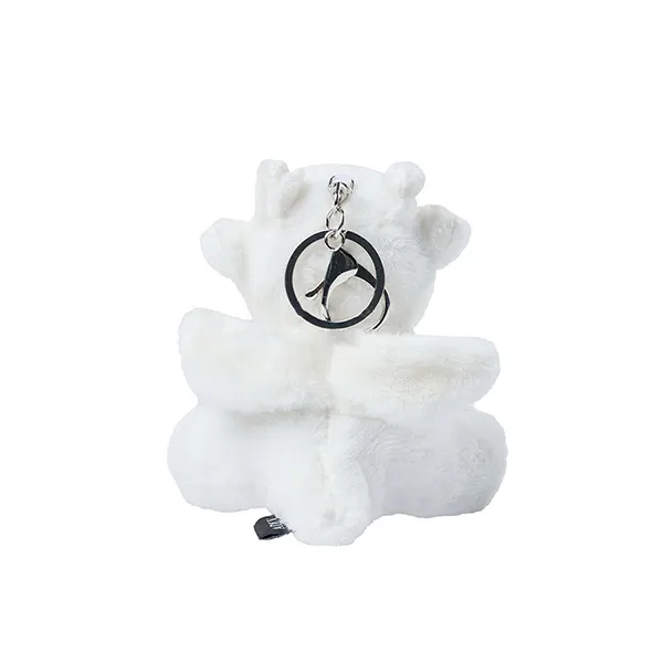 Móc Khóa Acmé De La Vie Fuzzy Dragon Doll Key Ring ADLV-24SS-ACKYFG-CRM Màu Trắng