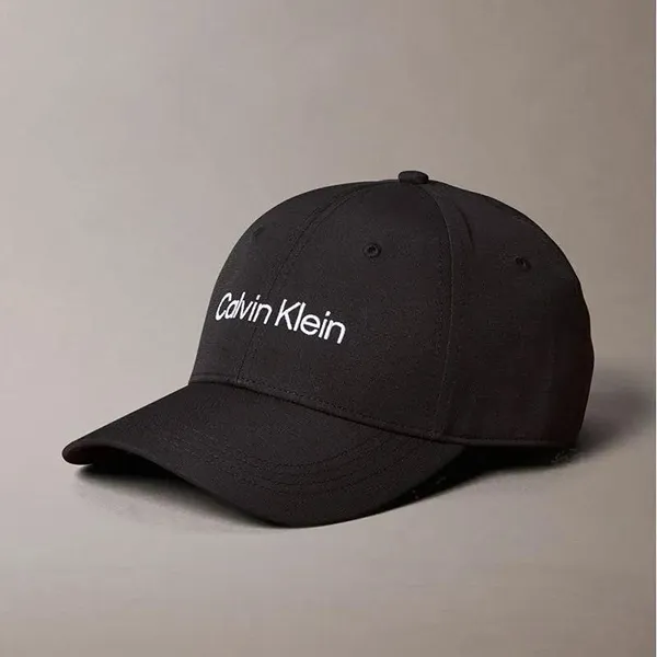Mũ Calvin Klein CK Cap Embroidered Logo Black 4D5007G - 001 Màu Đen