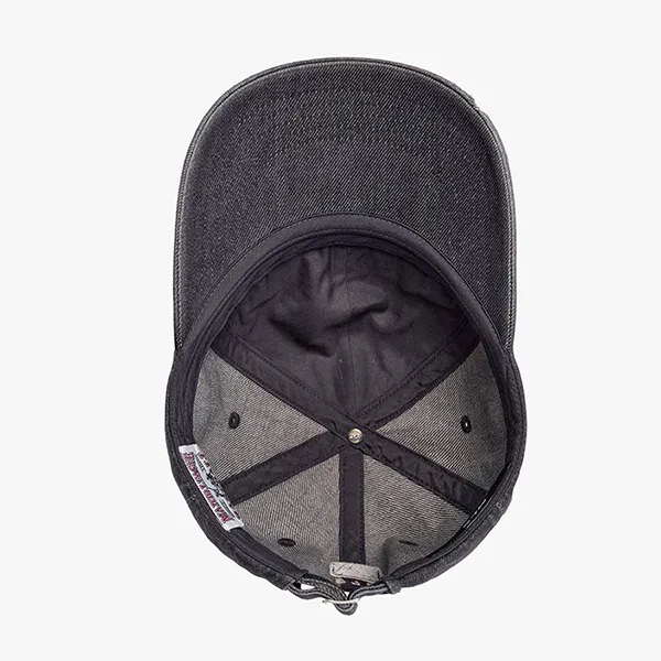 Mũ MLB Denim Embossed Baseball Cap 3ACPV215N-50CGS Màu Xám