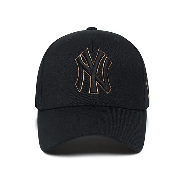 Mũ MLB Diamond Stamp Ball Cap New York Yankees Gold 3ACP8501N-50GOS Màu Đen
