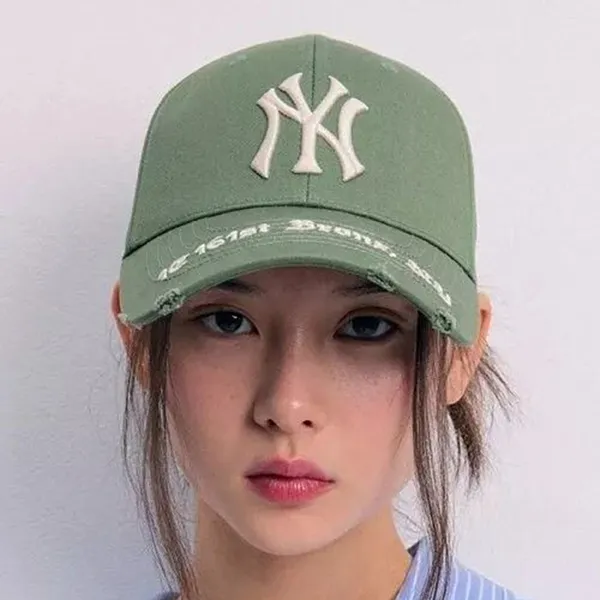 Mũ MLB Gothic New York Yankess 3ACPKP04N-50KAL Màu Xanh Green