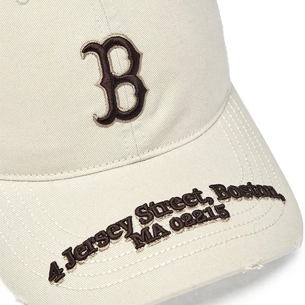 Mũ MLB Street Address Unstructured Ball Cap Boston Red Sox 3ACPB026N-43SAL Màu Be