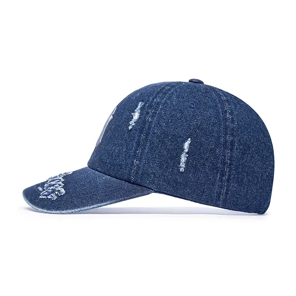 Mũ MLB Vintage Destroyed Denim Unstructured Ball Cap New York Yankees 3ACPV195N-50NYL Màu Xanh Navy