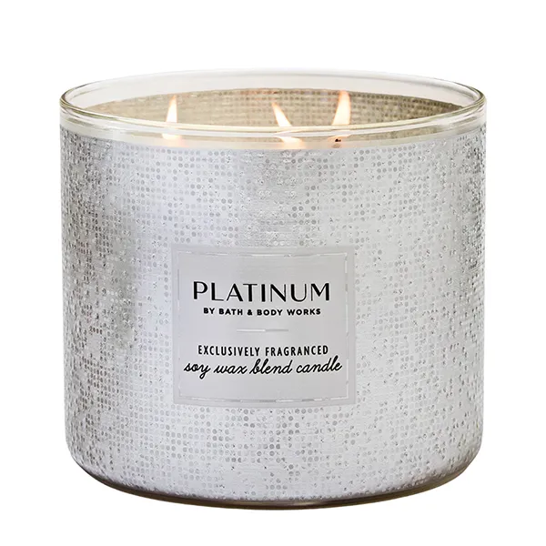 Nến Thơm Bath & Body Works Platinum 3-Wick Candle 411g