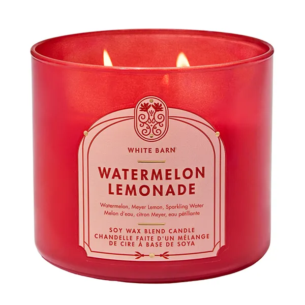 Nến Thơm Bath & Body Works Watermelon Lemonade 3-Wick Candle 411g