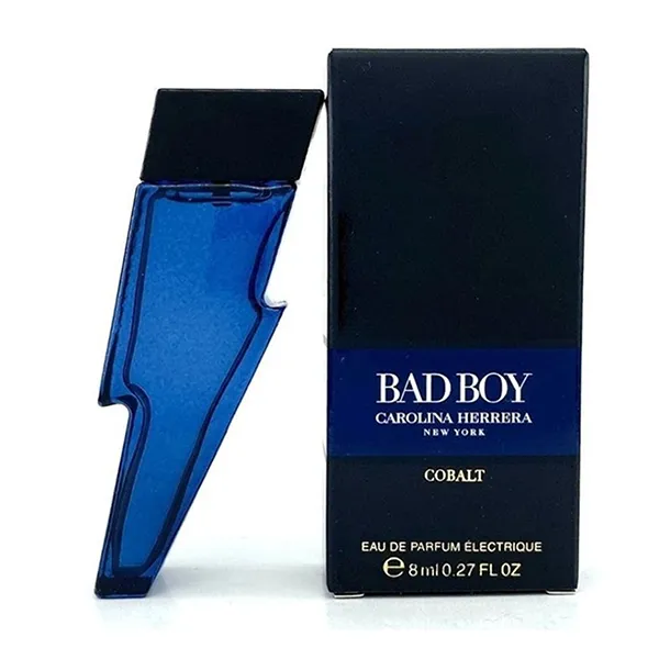 Combo 3 Chai Nước Hoa Nam Carolina Herrera Bad Boy Cobalt Mini Eau De Parfum (5ml x 3)