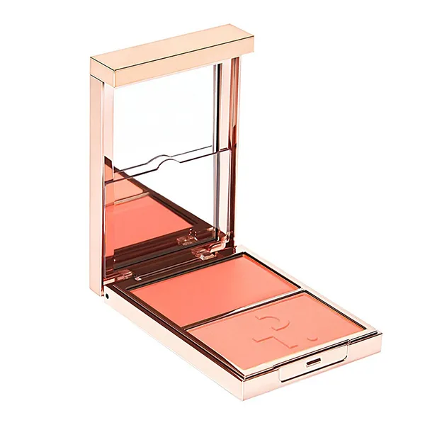 Phấn Má Hồng Patrick Ta Double-Take Cream And Power Blush Duo Màu She's The Moment Cam Đào
