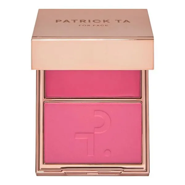 Phấn Má Hồng Patrick Ta For Face 2in1 Double-Take Cream And Power Blush Duo Màu She's A Doll