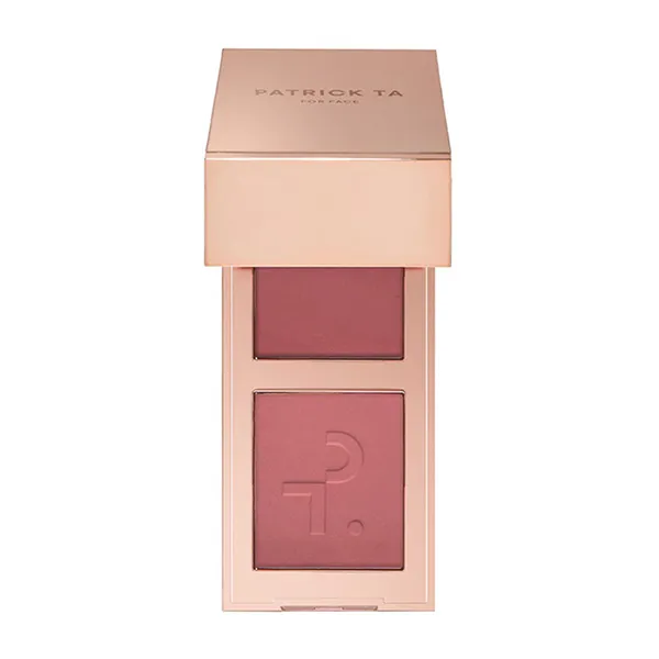 Phấn Má Hồng Patrick Ta Major Headlines Double-Take Crème & Powder Blush Duo Mini - She Goes To The Gym