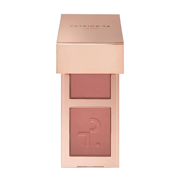 Phấn Má Hồng Patrick Ta Mini Major Headlines Double-Take Crème & Powder Blush Duo She's Seductive