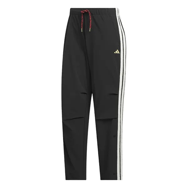 Quần Dài Nam Adidas CNY 3-Stripe Knitted Pants Lunar New Year Edition KR3077 Màu Đen Size M