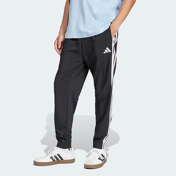 Quần Dài Nam Adidas Essentials 3-Stripes Woven Trousers IM7841 Màu Đen Size S