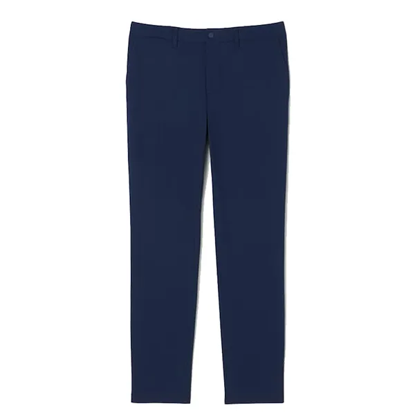 Quần Dài Nam Lacoste Slim Fit Commuter Pants HH1916 166 Màu Xanh Navy Size 40