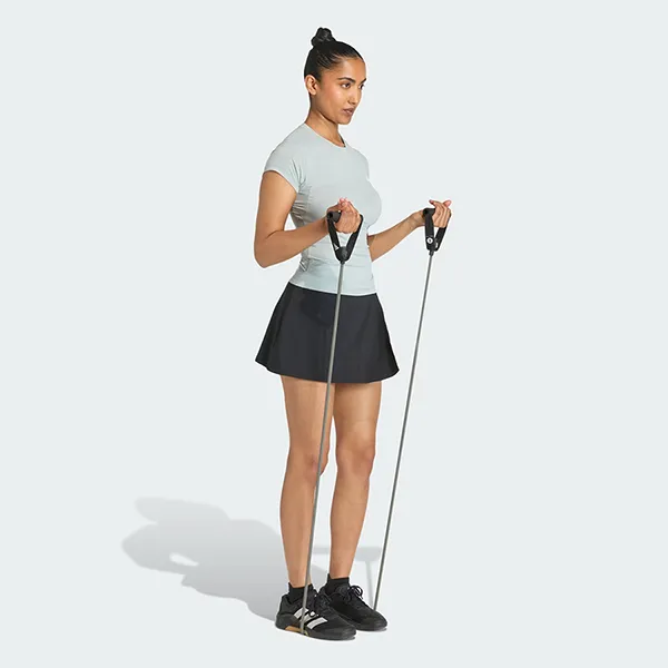 Quần Giả Váy Nữ Adidas Hyperglam Skirt-Style Pants KC7679 Màu Đen Size S