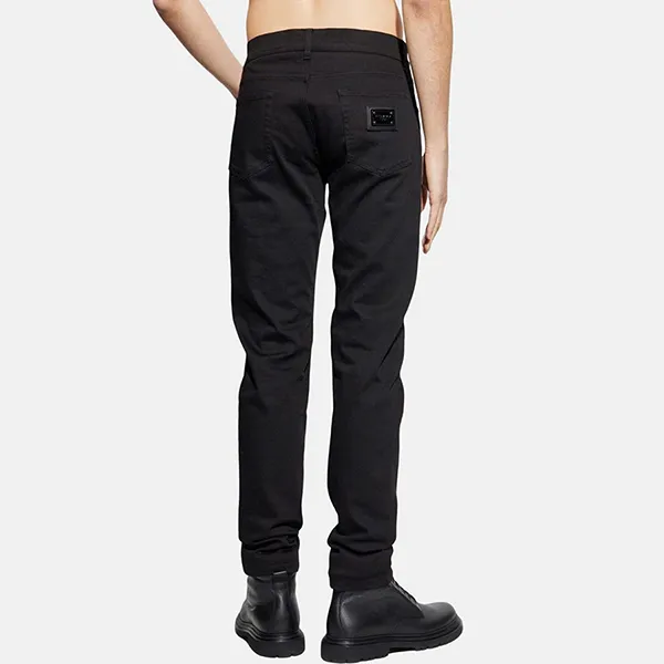 Quần Jean Nam Dolce & Gabbana D&G SLIM GY07CD G8MP9 S9001 Màu Đen Size 44