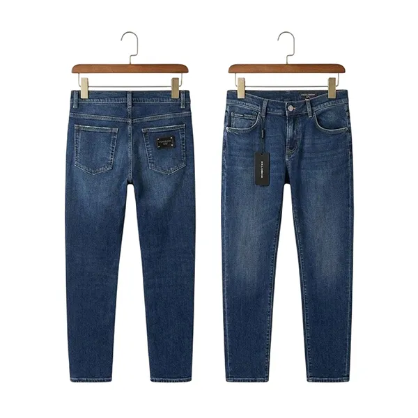 Quần Jean Nam Dolce & Gabbana Skinny Tag Sport GY07LD GK209 Xanh Đậm - Thời trang cao cấp, phong cách trẻ trung và thoải mái.