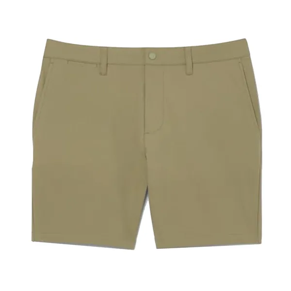 Quần Short Nam Lacoste Slim Fit Commuter FH3014 BMY Xanh Kaki Size 44