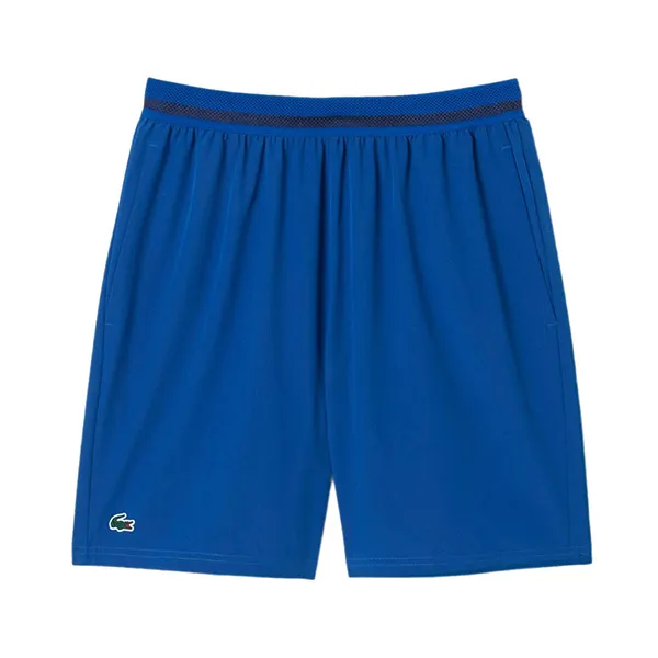 Quần Short Nam Lacoste Tennis x Novak Djokovic GH7413-51-JNN Màu Xanh Dương Size 4