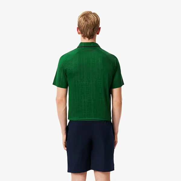 Quần Short Nam Lacoste Tennis x Novak Djokovic GH7413-51-RIJ Màu Xanh Navy Size 4