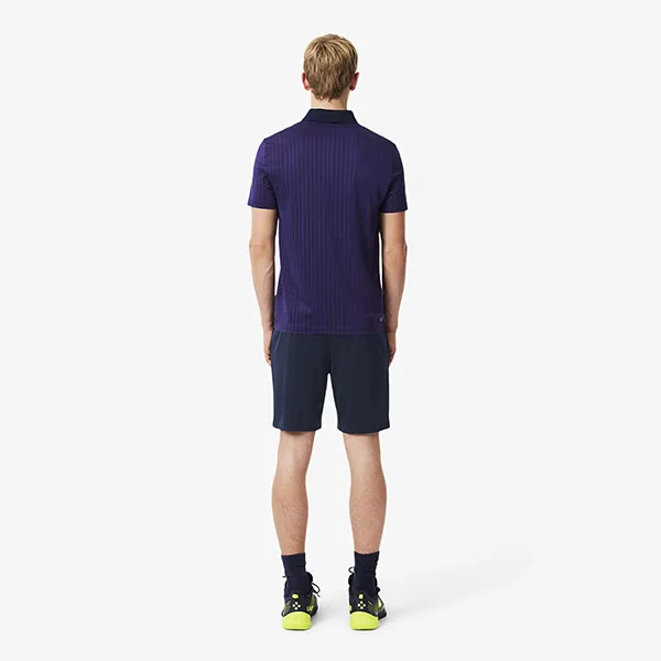 Quần Short Nam Lacoste Ultra Dry Stretch Tennis Shorts GH4775 - 166 Màu Xanh Navy Size 3