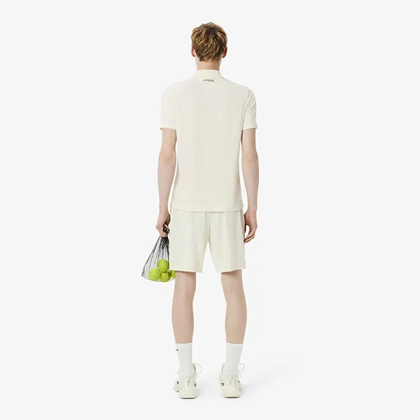 Quần Short Lacoste Ultra Dry Stretch Tennis Shorts GH4775 - XFJ Màu Trắng Kem Size 3