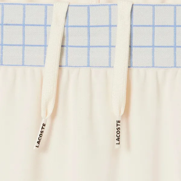 Quần Short Lacoste Ultra Dry Stretch Tennis Shorts GH4775 - XFJ Màu Trắng Kem Size 3