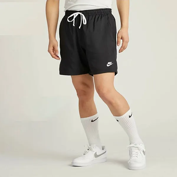 Quần Short Nam Nike Sportswear Woven Flow Shorts Black AR2383-010 Màu Đen Size S