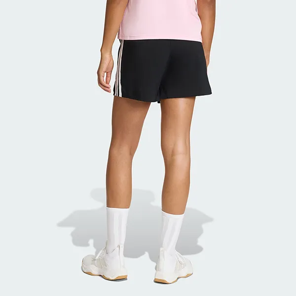 Quần Short Nữ Adidas Workout Essentials 3-Stripes Woven JY5191 Màu Đen Size XS