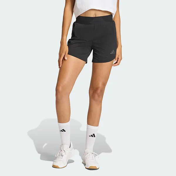 Quần Short Tập Luyện Nữ Adidas Pacer 3D Cooling KE5446 Màu Đen Size 2XL