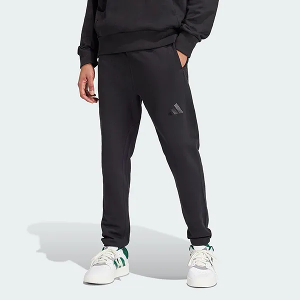 Quần Thể Thao Nam Adidas Regular Fit Tapered Pants Fishbone Knit Fabric ALL SZN IV5216 Màu Đen Size S