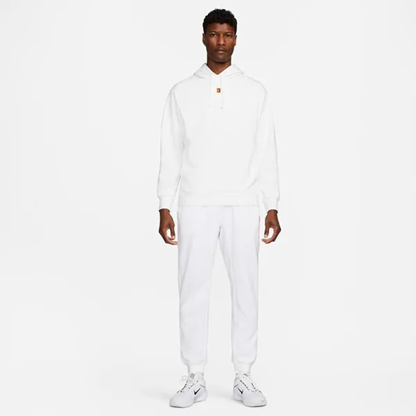 Quần Thể Thao Nam Nike Court Heritage Men's French Terry Tennis Trousers DQ4587-100 Màu Trắng Size L