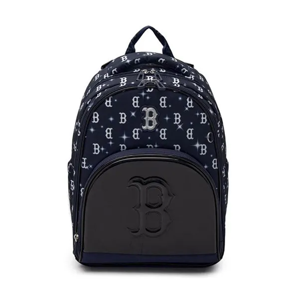 Set Balo Và Túi Tote Trẻ Em MLB Monogram Boston Red Sox 7LBKM025N-43NYL Màu Xanh Navy
