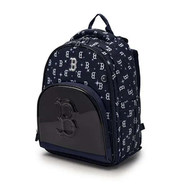 Set Balo Và Túi Tote Trẻ Em MLB Monogram Boston Red Sox 7LBKM025N-43NYL Màu Xanh Navy
