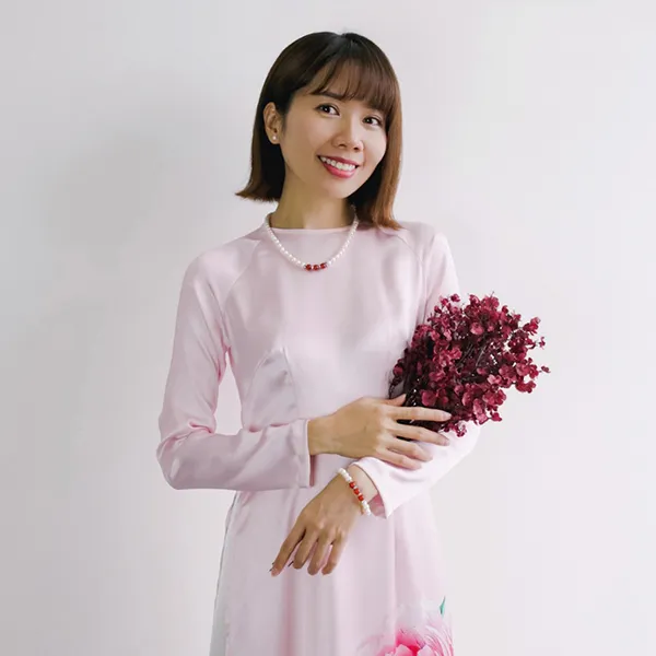 Set Dây Chuyền, Vòng Tay, Khuyên Tai Nữ Kya Jewel Sweet Agate JS20 Màu Trắng Ngà