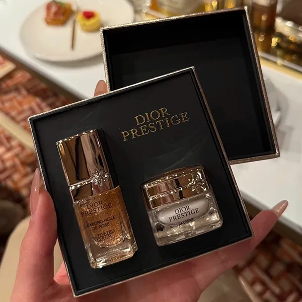 Set Kem Dưỡng + Serum Dior Prestige 2 Món