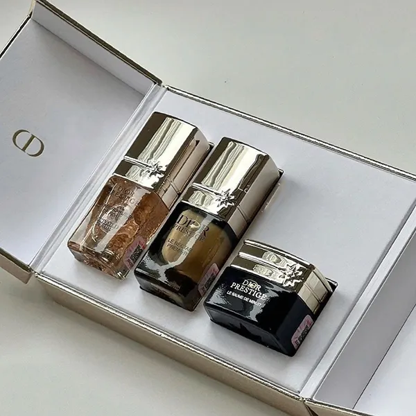 Set Dưỡng Da Mini Dior Prestige 3 Món ( Serum 5ml + Tinh Chất 5ml + Kem Dưỡng 5g)