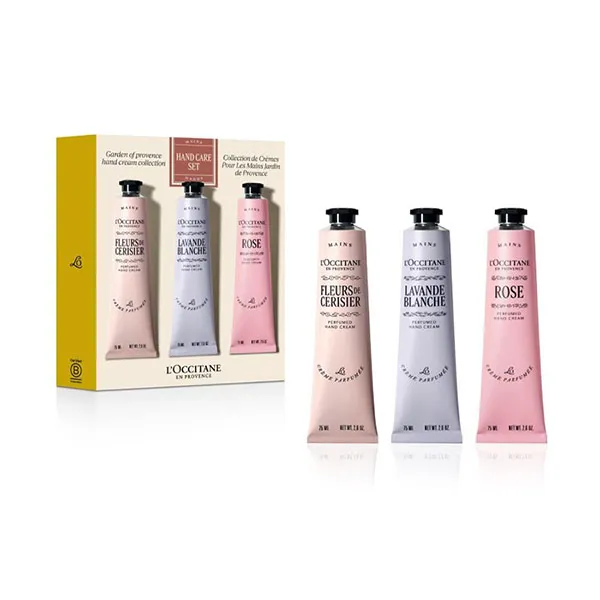 Set Kem Dưỡng Da Tay L'Occitane Garden Of Provence 3 Món
