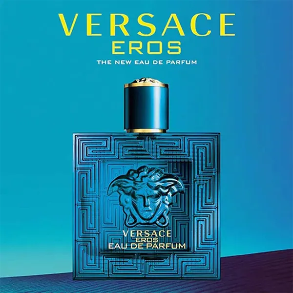 Set Nước Hoa Nam Versace Eros EDP Limited (100ml + Mini 10ml + Túi Black Trousse)