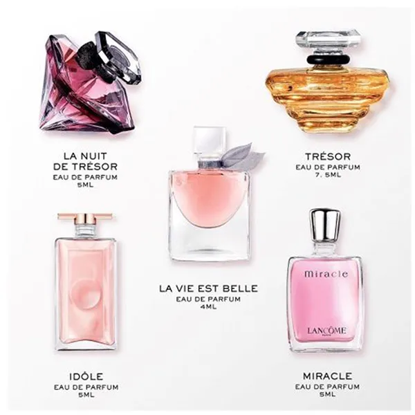 Set Nước Hoa Nữ Lancôme Miniatures Fragance 5 Chai Mini
