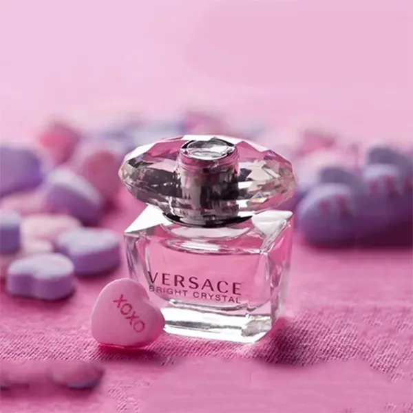 Set Nước Hoa Nữ Versace Bright Crystal EDT 3 Món ( 5ml x 3)