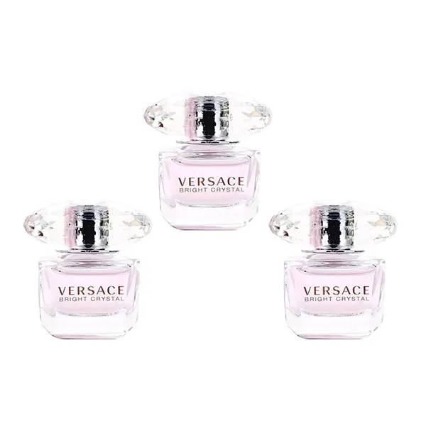 Set Nước Hoa Nữ Versace Bright Crystal EDT 3 Món ( 5ml x 3)