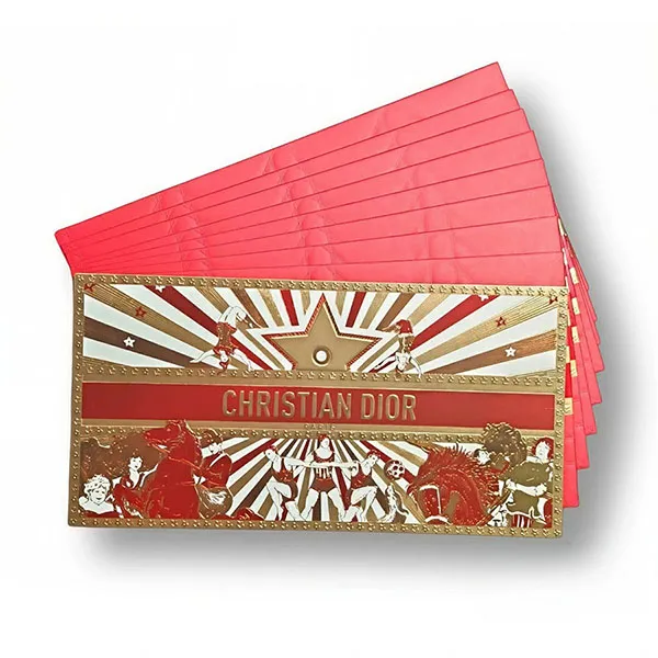 Set Son Dưỡng Dior Addict Lip Glow Oil 086 Minty Màu Nude + 8 Bao Lì Xì Dior + Túi Giấy